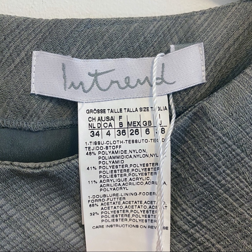 Intrend Gray Ruched Dress - Picture 2 of 13